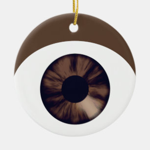 Brown Eye Ornament