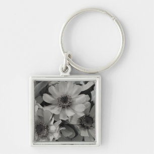 Brown Eyed Susan Flowers Key Ring