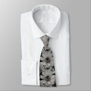 Brown Eyed Susan Flowers Tie
