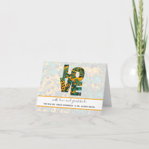 Brown-eyed Susan’s LOVE  Thank You Card
