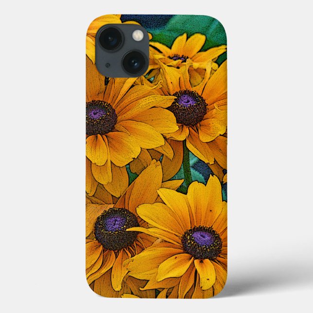 "Brown-Eyed Susans" Case-Mate iPhone Case (Back)