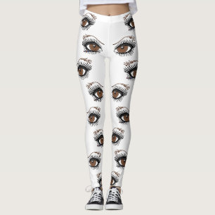 Brown Eyes Leggings