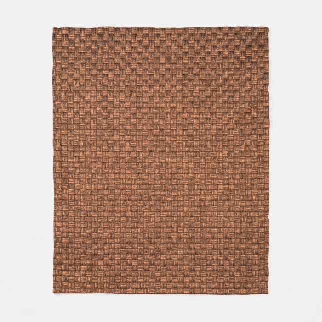 brown fabric texture for background fleece blanket (Front)