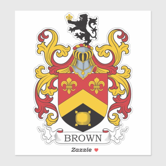 Brown Family Crest (Sheet)