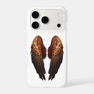 Brown Feather Angel Wings iPhone Case