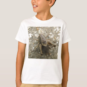 Brown Field Cricket Kids T Shirt
