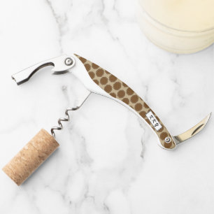 Brown Flower Ribbon by Kenneth Yoncich Corkscrew
