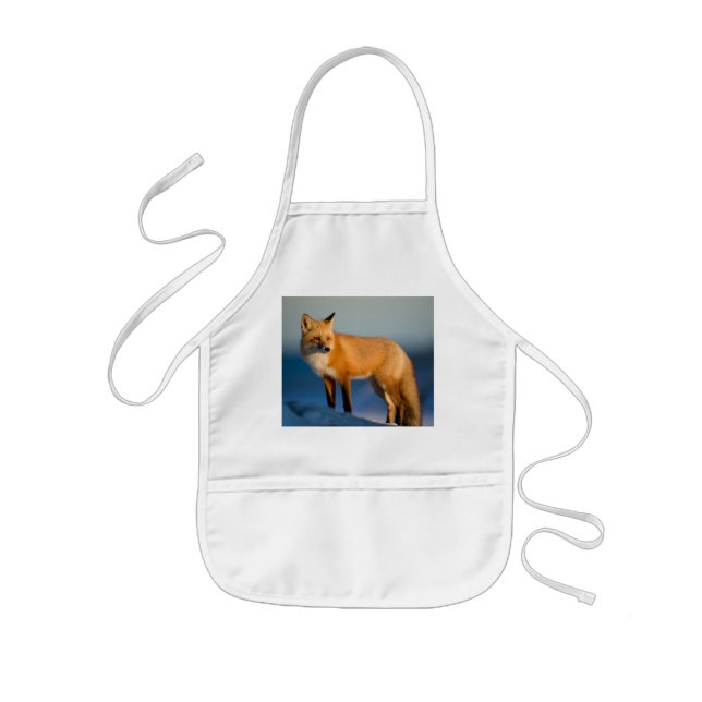 Brown Fox Kids Apron (Front)