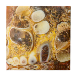 Brown Gemstone Stone Texture Ceramic Tile