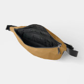 Brown geometric mesh pattern  bum bags (Open)