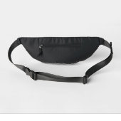 Brown geometric mesh pattern  bum bags (Back)