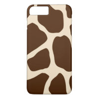 Brown Giraffe Print