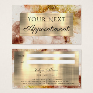 Brown Gold Glitter Watercolor