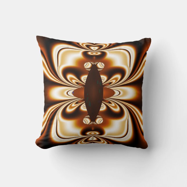 Brown Gold Pillow (Front)