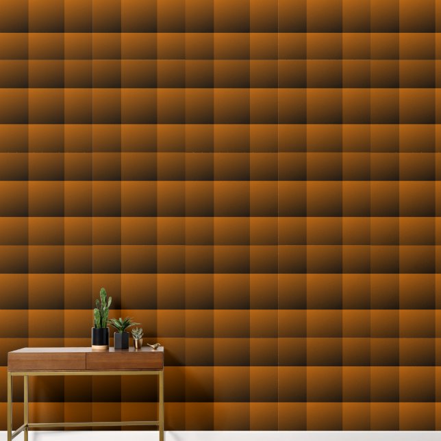 Brown gradient ombre wallpaper (Hallway)