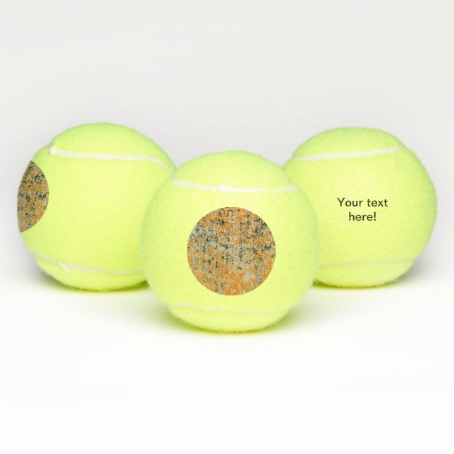 Brown grey texture tennis balls (Multi)