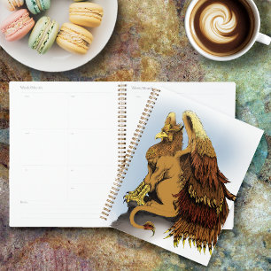Brown Griffin Fantasy Planner