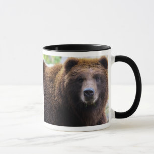 Brown Grizzly Bear Mug