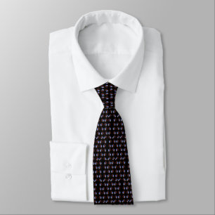 Brown Guinea Pig Standing To Get Drink, Silky Tie. Tie