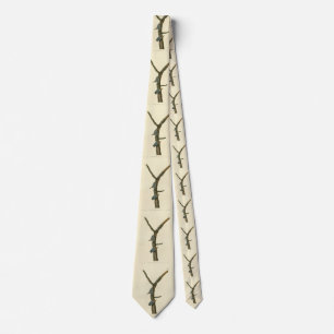 Brown-headed Nuthatch - Audubon's Birds of America Tie