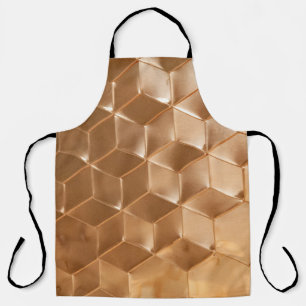 Brown honeycomb panel apron