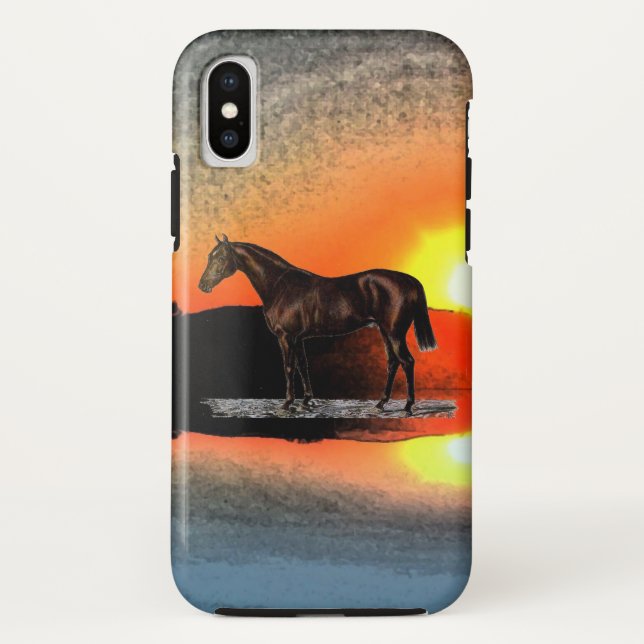 Brown Horse Case-Mate iPhone Case (Back)