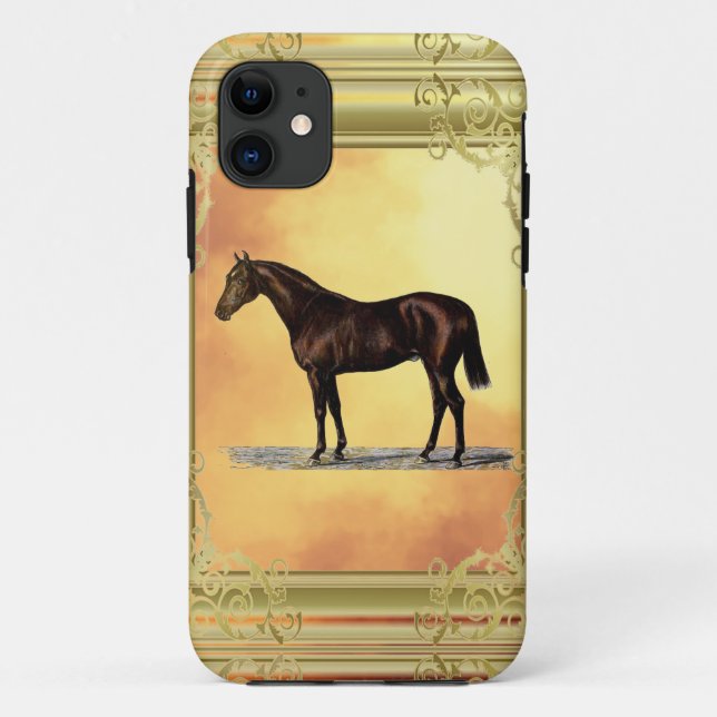 Brown Horse Case-Mate iPhone Case (Back)