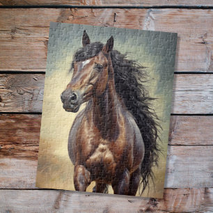Brown horse jigsaw puzzle