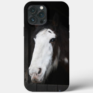 Brown Horse on Farm iPhone 13 Pro Max Case
