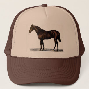 Brown Horse Trucker Hat