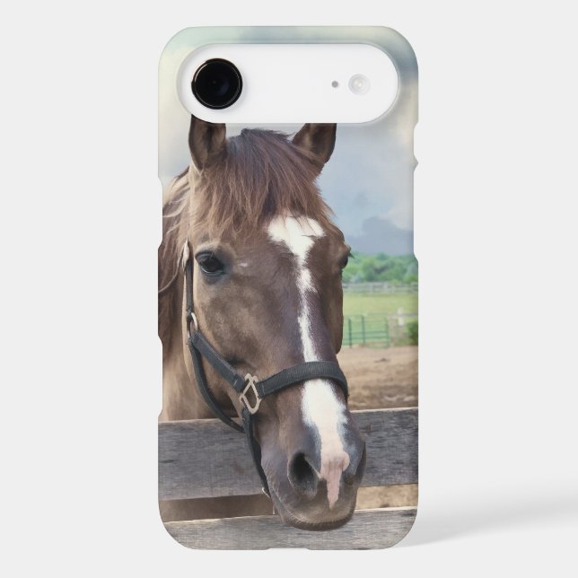 Brown Horse with Bridle Customisable iPod Touch 5G Case (Back)