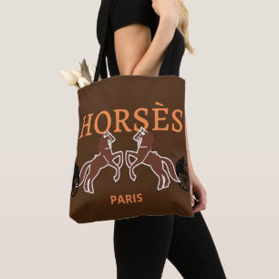 Brown Horses Horse Designer bag Tote Bag