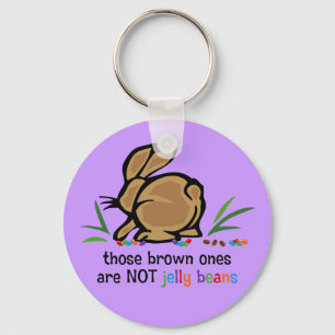 Brown Jelly Beans Key Ring