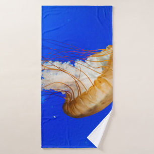BROWN JELLYFISH BATH TOWEL