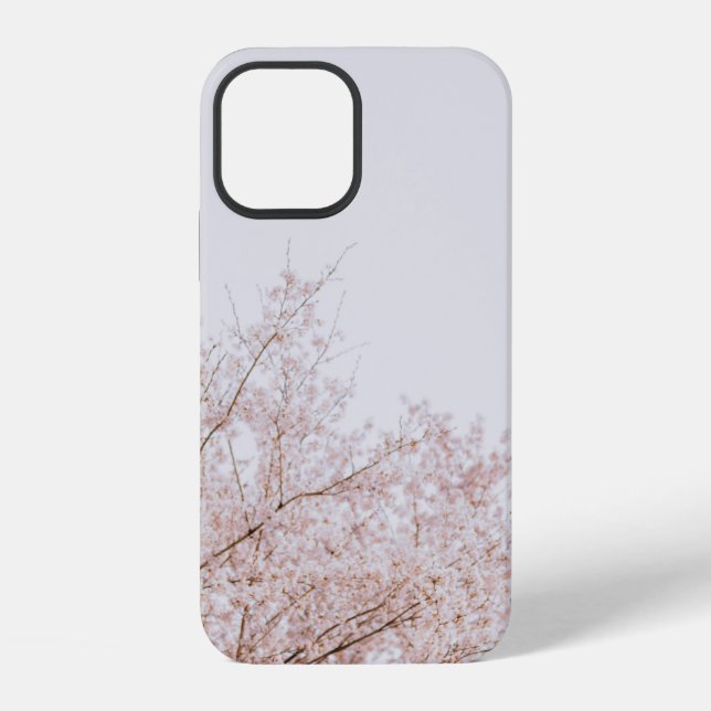 BROWN LEAFLESS TREE UNDER WHITE SKY iPhone CASE (Back)