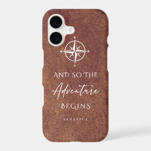 Brown Leather Adventure Personalised
