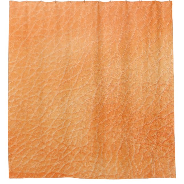  Brown leather background. abstract, accessories,  Shower Curtain (Front)