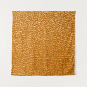 Brown Leather, Closeup Texture Background. Tapestry