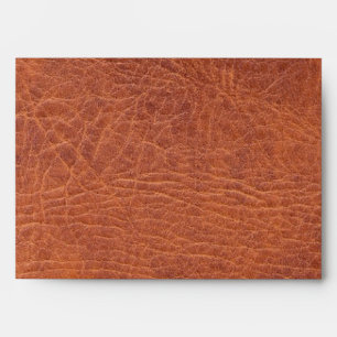 Brown leather envelopes