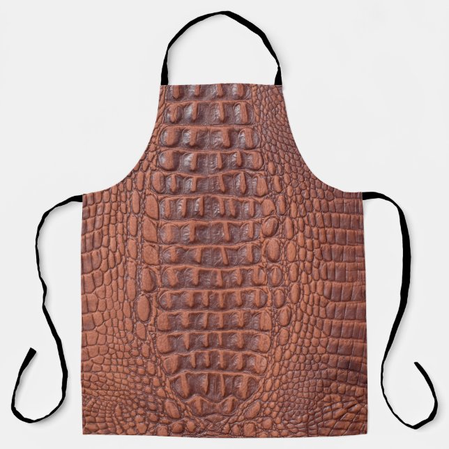 Brown leather texture backgroundabstract,aged,anim apron (Front)