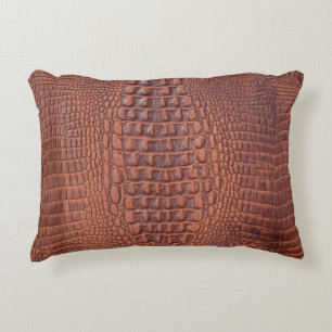 Brown leather texture backgroundabstract,aged,anim decorative cushion