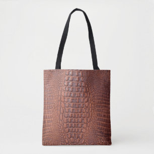Brown leather texture backgroundabstract,aged,anim tote bag