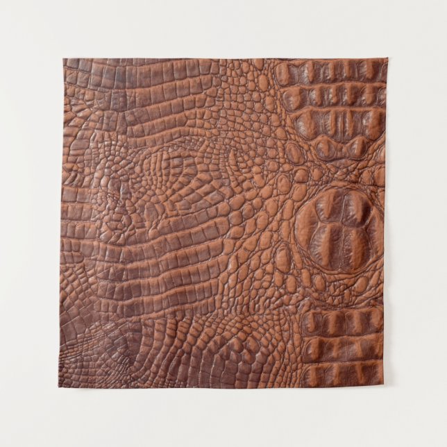Brown leather texture backgrounddesign,fond,abstra tapestry (Front)