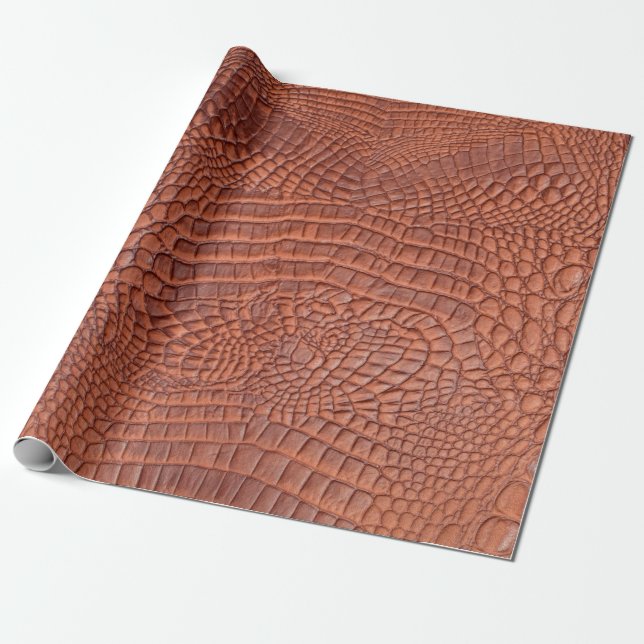 Brown leather texture backgroundtexture,abstract,a wrapping paper (Unrolled)