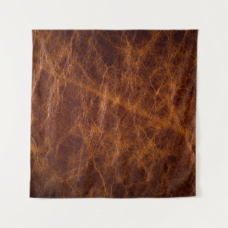 Brown leather textureabstract,art,artificial,backg tapestry