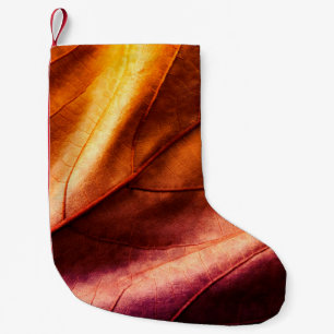 Brown leather textureleather,abstract,antique,back small christmas stocking