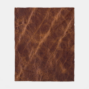 Brown leather textureleather,texture,abstract,acce fleece blanket