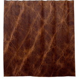 Brown leather textureleather,texture,abstract,acce shower curtain