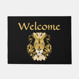 Brown Lion Welcome Doormat