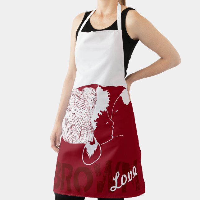 BROWN LOVE APRON (Insitu)